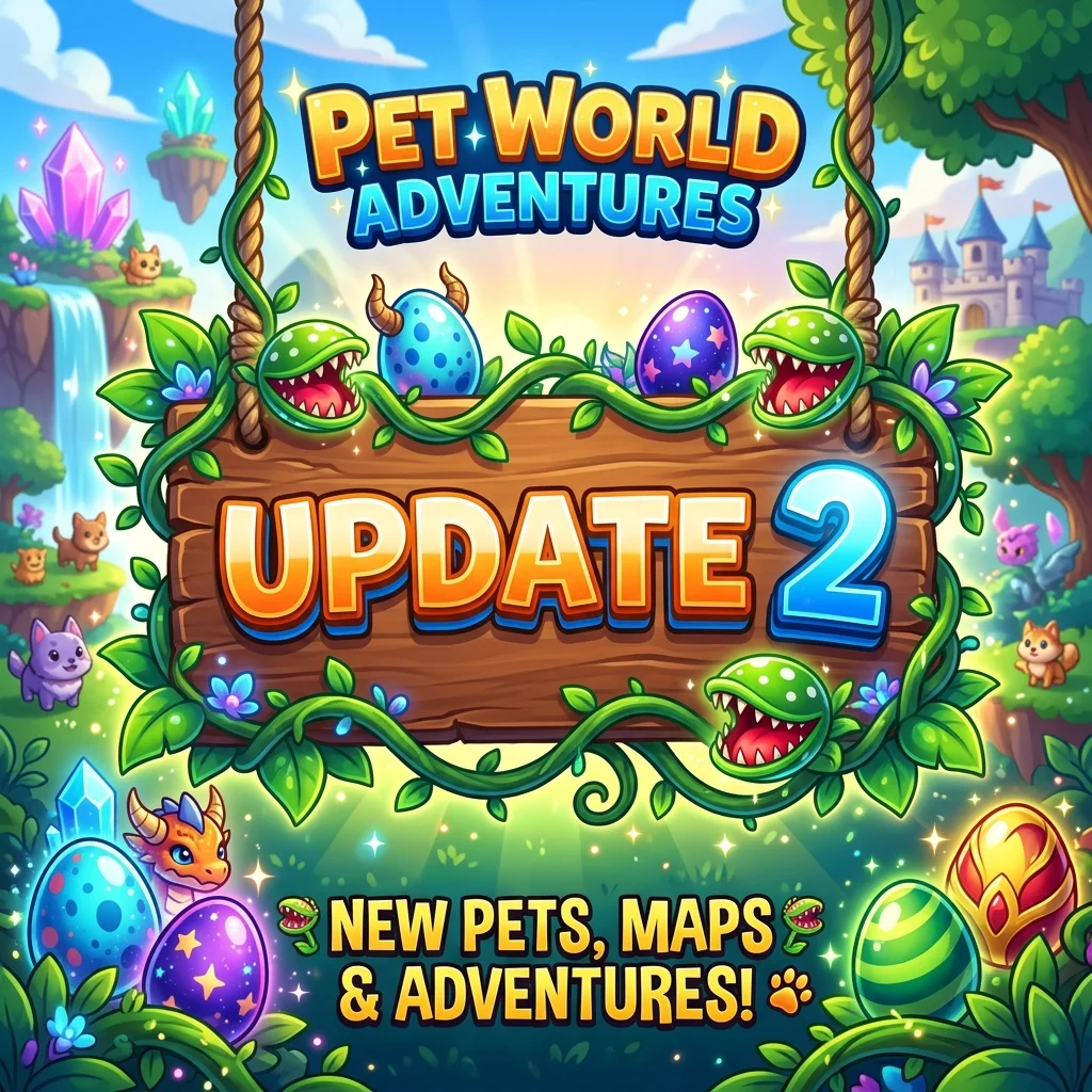 Grow a Garden 2 update banner